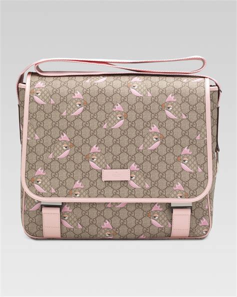 pink gucci diaper bag sale|pre owned Gucci diaper bag.